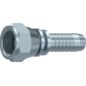 Embout Femelle JIC - Cone 74° - 3/4 - 16F - Ø Int. 17.33 mm - Ø Int. Tuyau - DN 13 mm - 1/2