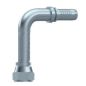 Embout Femelle JIC 90° Long - Cone 74° - 1"1/16 - 12F - Ø Int. 24.69 mm - Ø Int. Tuyau - DN 19 mm - 3/4