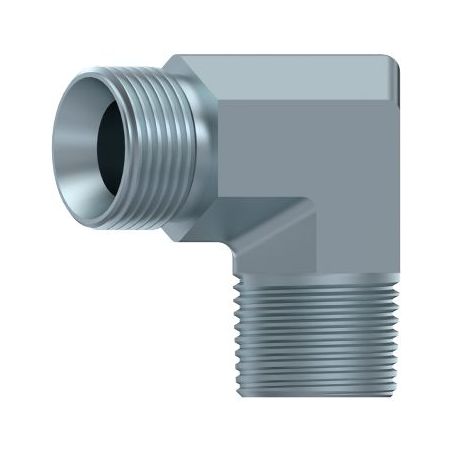 coude 90º - m mbsp - m mbspt forgé 1/8" mbsp 1/8" mbspt